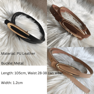 Imported PU Leather Belt for Everyday Style