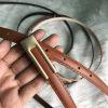 PU Leather Ladies Waist Belt gives your look a smart, elegant finish. - Brown