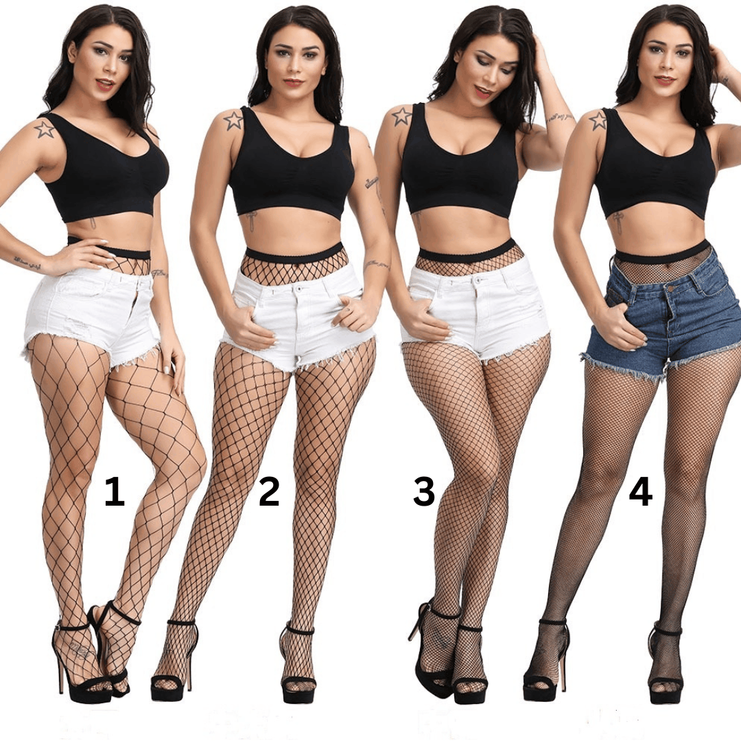 Fishnet Stocking Attractive Looks