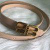 💎 Simple is Beautiful, But Stylish is Better! Your Trendy Waist Belt - Beige